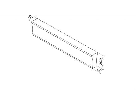 Кухонный гарнитур Глория мини, 100 см 