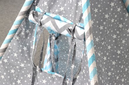 Детский вигвам игровой, зигзаг небесный 