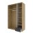 Шкаф трехстворчатый Kubo (Кубо) ШК-130 
