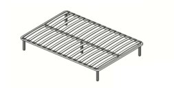 Кровать Модена МКР-2, анкор