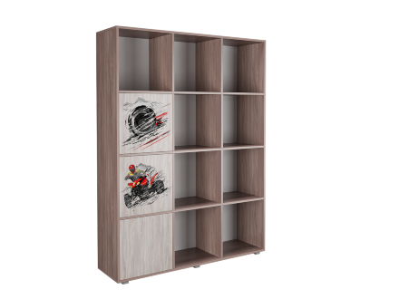 Стеллаж ДМ 12 (без фасадов) Форсаж 