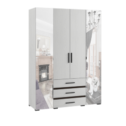 Шкаф 4-створчатый Модена МШ-24, анкор