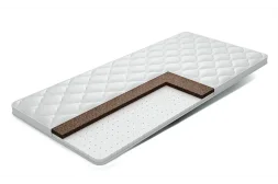 Наматрасник Кокос 2см + латекс 2см