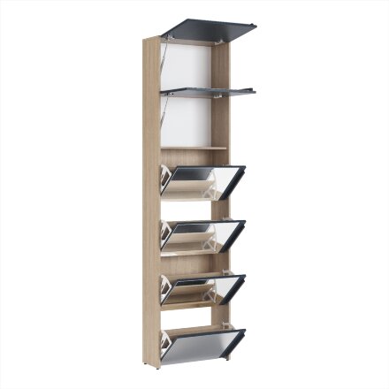 Шкаф для обуви с зеркалом Палермо (мод.7) 