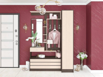 Модульная Прихожая Ямайка 2, венге  