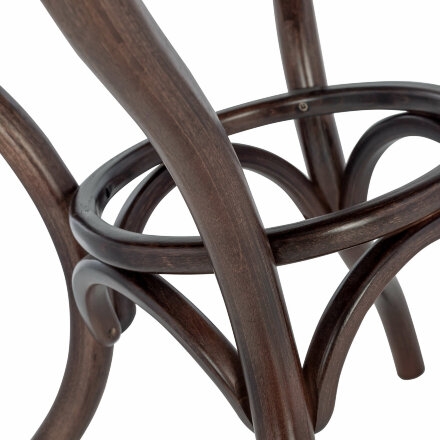 Стол обеденный Тор круглый, темный орех  